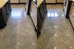 MARBLE FLOOR RESTORED