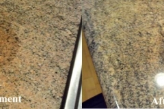 GRANITE COUNTER TOPS BEFORE AND AFTER