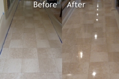 HALLWAY BEFORE AND AFTER