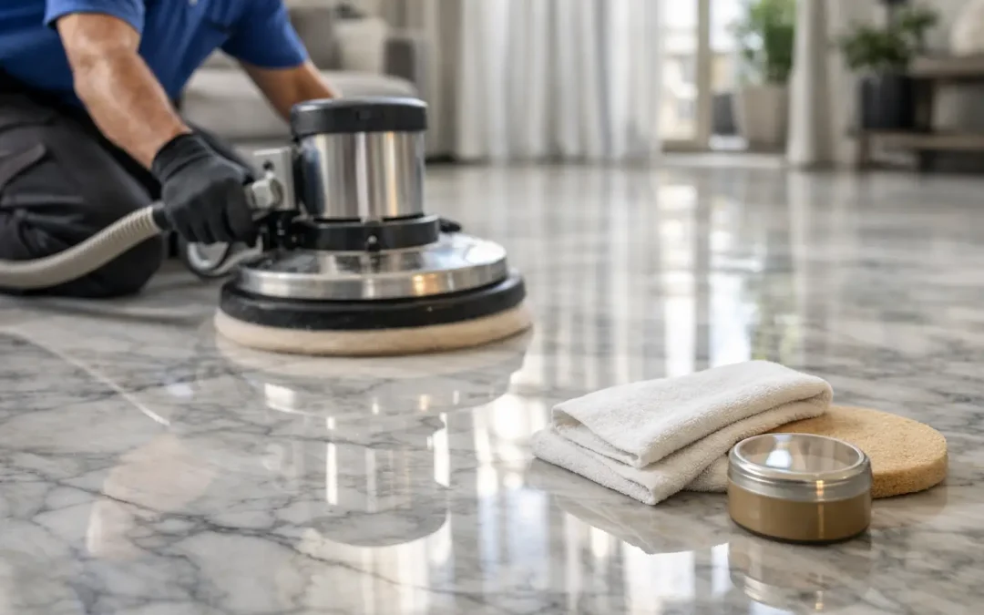 How to Polish Marble Floors the Right Way