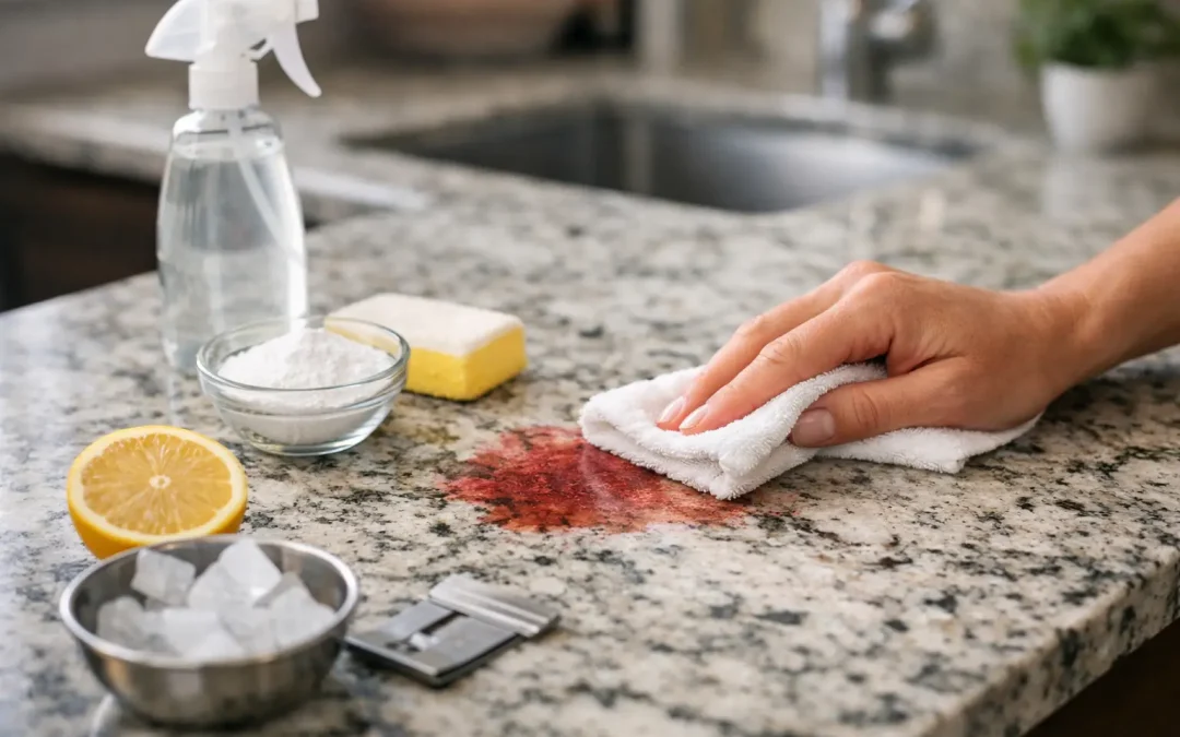Granite Countertop Stain Removal That Works