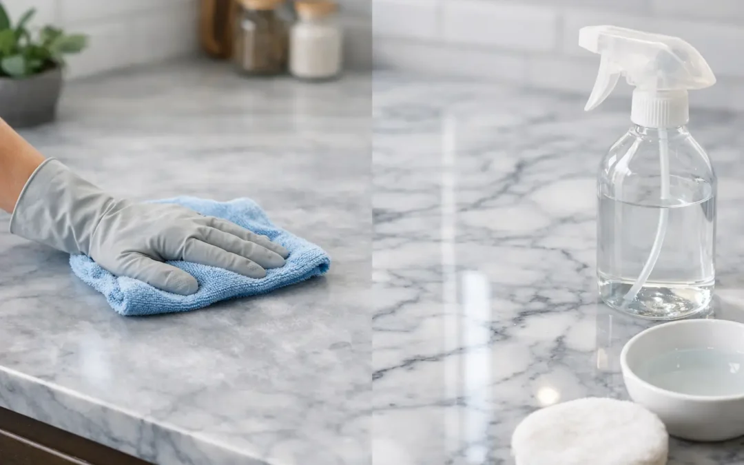 How to Remove Haze From Marble