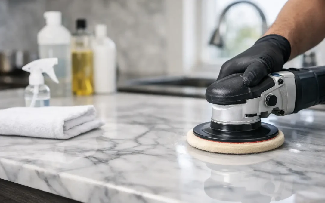 Marble Countertop Restoration That Lasts