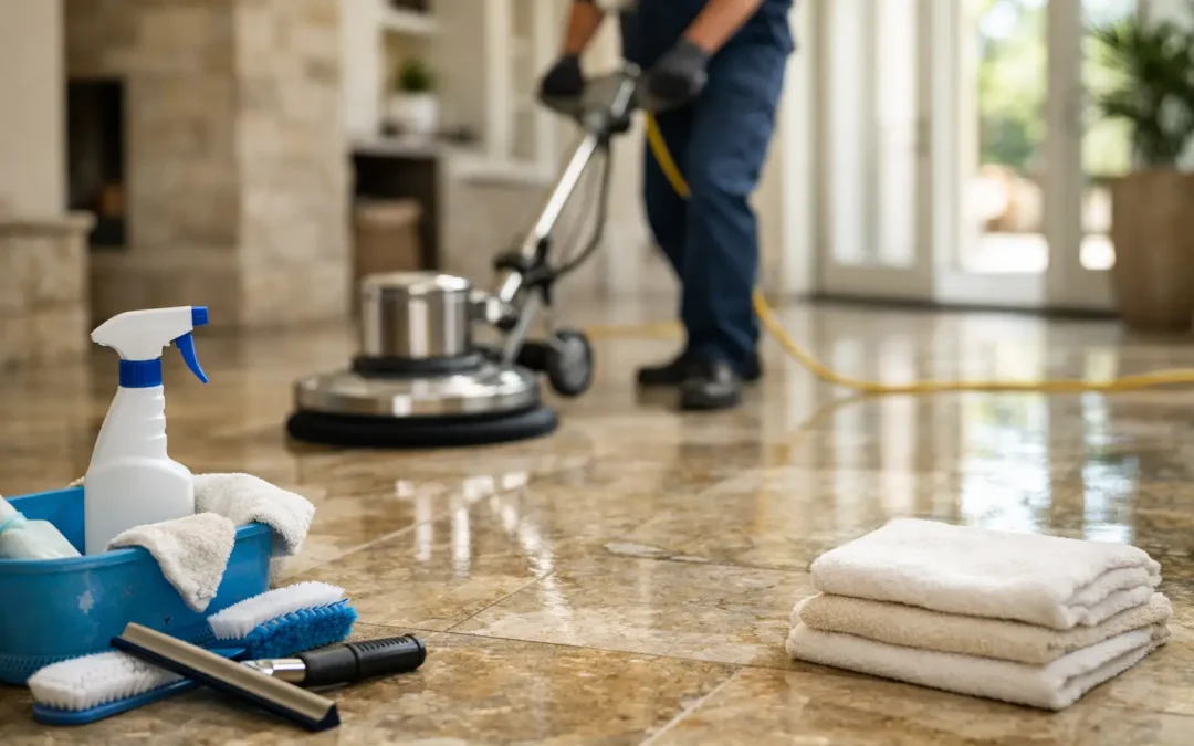Natural Stone Floor Cleaning That Lasts