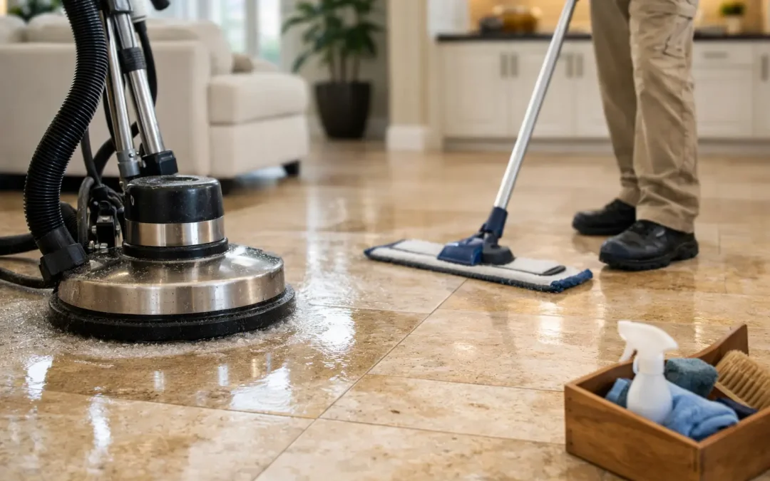 Travertine Floor Cleaning Done Right