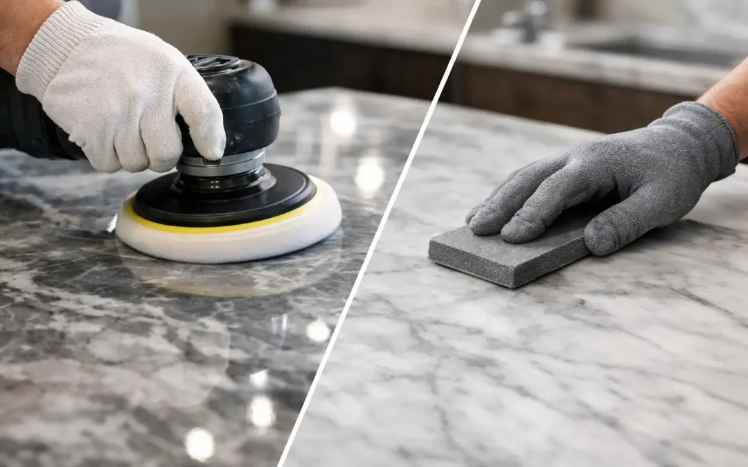 Marble Polishing vs Honing: Which Finish Fits?