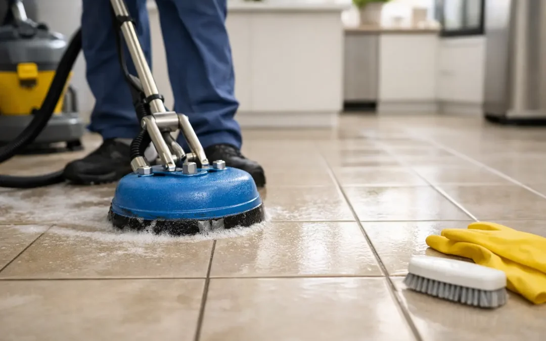 When a Tile Floor Deep Cleaning Service Helps