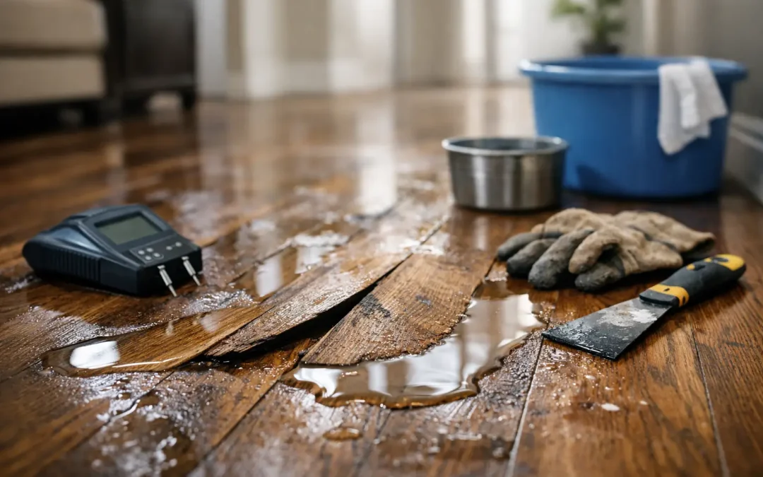 How to Handle Hardwood Floor Moisture Damage