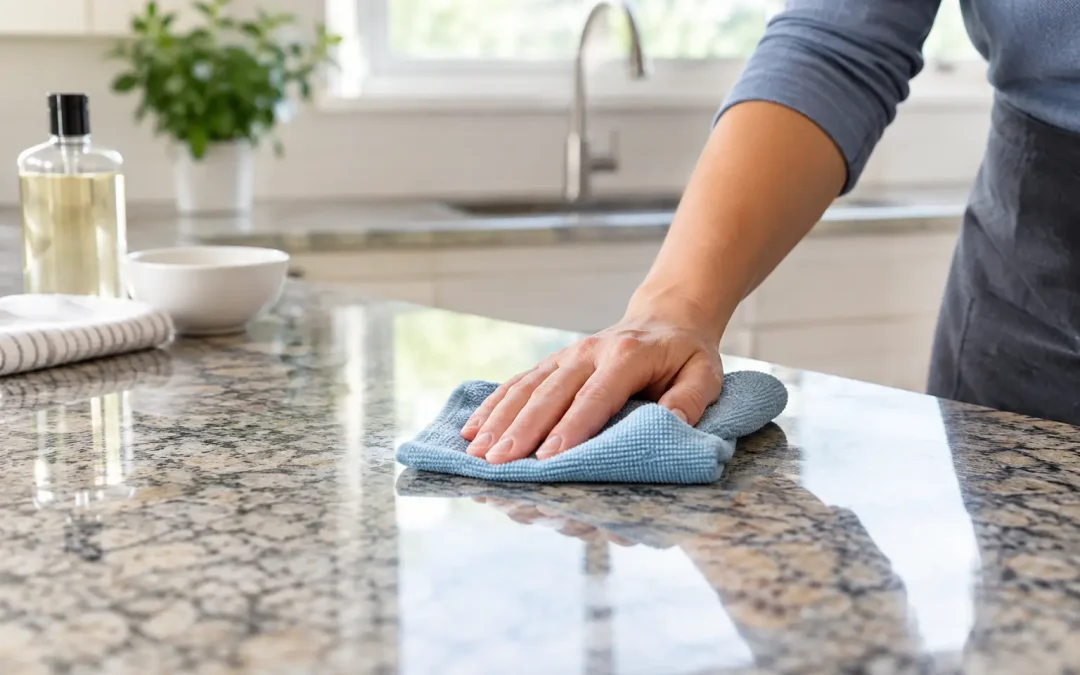 How to Polish Dull Granite Counters Safely